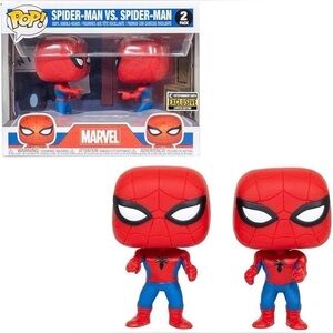Spider-Man Imposter Pop! Vinyl Figure 2-Pack – Entertainment Earth Exclusive